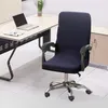 Vysoký elastický kryt kancelářské židle, žakárový ochranný Náhled obrázku produktu 3