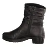 Rieker Damen Stiefelette Kordel Profilsohle Blockabsatz Produktbild-Vorschau 23