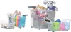 Behälter Mit Rädern 578X379X256Mm Durchsichtig Produktbild-Vorschau 24
