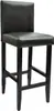 vidaXL Tabouret de bar 2 pcs. noir similicuir Voir les images du produit 2
