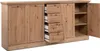 Madia 4 ante e 4 cassetti rovere anticato Timber51A Anteprima dell’immagine prodotto 5