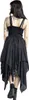 Gothicana by EMP Damen schwarzes mittellanges Kleid mit Produktbild-Vorschau 5