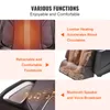 A collage of images highlighting the features of a massage chair. Produktbild-Vorschau
