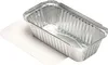 Papstar 14517, Aluminium, Silber, 0,7 l, 195 mm, 103 mm, 49 Produktbild-Vorschau 1