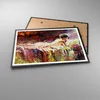 Gerahmtes Poster - Schwarzer Rahmen - Frau Modell - 100x70 Produktbild-Vorschau 3