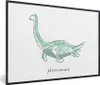 MuchoWow® Gerahmtes Poster Kinderzimmer - Plesiosaurier - Produktbild-Vorschau 1
