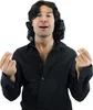 WIG ME UP Herrenperücke lang Schwarz Schlagersänger  Produktbild-Vorschau 5