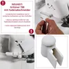 A collage of images showing a sewing machine accessory and its installation. Anteprima dell’immagine prodotto