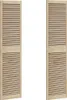 vidaXL Porta armadio 2 pz Naturale 201 x 2,1 x 49,5 cm Anteprima dell’immagine prodotto 1