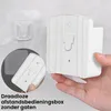4er-Set Fernbedienungshalter Wandmontage, selbstklebend, Kunststoff, Weiß Náhled obrázku produktu