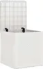 vidaXL Scatola portaoggetti con contenitore Bianco 55 x 53 Anteprima dell’immagine prodotto 2