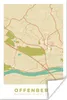 MuchoWow® Poster Jahrgang - Stadtplan - Offenberg - Karte Produktbild-Vorschau 1