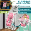 KIDIZ® 3in1 Hochstuhl Kinderhochstuhl inkl. Spielbügel , Produktbild-Vorschau 7