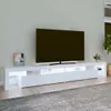 The Living Store TV skrinka s LED svetlami biela Náhľad obrázku produktu 1