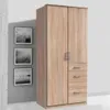Kleiderschrank Click Schlafzimmerschrank mit Schubladen Produktbild-Vorschau 3