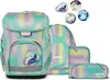 A set of school bags and accessories with a pastel rainbow and bubble pattern. Náhľad obrázku produktu