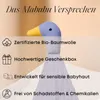 Mababu Schmusetuch Ente Baumwolle (50x40cm) – GOTS &  Produktbild-Vorschau 5