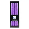 Stearin Stabkerze Set - violett Produktbild-Vorschau 1
