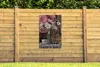 MuchoWow® 80x120 cm Outdoor-Poster Gartendeko Sichtschutz Produktbild-Vorschau 3
