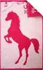 Dyckhoff Duschtuch Pferdefreunde pink, 70 x 130 cm Produktbild-Vorschau 2