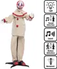 Boland Deko Gruseliger Clown 153cm Produktbild-Vorschau 1