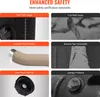 Collage of images highlighting safety features of a product. Náhľad obrázku produktu