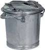 Mülleimer 35l Stahlbl.TZN m.Bügel Produktbild-Vorschau 6