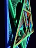 PSYWORK Schwarzlicht 3D StringArt Sechseck "Neon Soul Produktbild-Vorschau 3