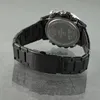 A close-up shot of the back of a black Casio Edifice watch with a metal band. Produktbild-Vorschau