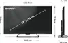 Sharp 55HR7265E, 139,7 cm (55"), 3840 x 2160 Pixel, 4K Produktbild-Vorschau 10