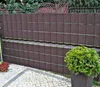 Rattan Pflanzenkübel rechteckig Dunkelbraun 150 x 39 x 50 Produktbild-Vorschau 4