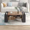 Couchtisch 111/60/40 cm, Sofatisch mit Schublade und Produktbild-Vorschau 3