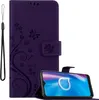 Cadorabo kryt pro Alcatel 1S 2020 v barvě FLORAL DARK Náhled obrázku produktu 1