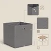 SONGMICS, sada 6 úložných boxů, skládací látkové boxy s Náhled obrázku produktu 5