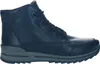 A side view of a black leather boot. Anteprima dell’immagine prodotto