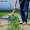 KOTARBAU® Hrablo na lístie 49 cm Kovové hrablo na trávu a Náhľad obrázku produktu 8