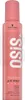 A product shot of a pink hair mousse can. Voir les images du produit