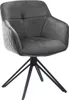 Armlehnenstuhl HARPER SARINA BHT 59x82x62 cm grau Produktbild-Vorschau 12