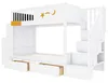 MODFU Letto a castello 90x200 con cassetti e scaletta di Anteprima dell’immagine prodotto 5