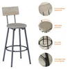 STILVORA bartafel met 3 beklede Polyurethanbarstoelen, Productafbeelding-voorbeeld 3