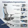 Chaise de bureau avec accoudoirs 4D et siège réglable Voir les images du produit 5