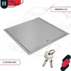 KOTARBAU® Trappe de Visite Acier Inoxydable 60x60 cm Argent Voir les images du produit 6