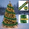 Guirlande de Noël 6 m vert et blanc avec baies rouges, Voir les images du produit 4