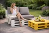 Palettenkissen Set 120 x 60 x 10 cm + 2 x 50 x 40 cm – Produktbild-Vorschau 3