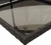vidaXL 11-tlg. Garten-Essgruppe mit Kissen Schwarz Poly Produktbild-Vorschau 5