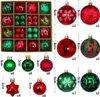 Christbaumkugeln Set 44 Metallic Lackiert Widerstandsfähig Produktbild-Vorschau 2