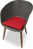 sunnypillow 4er Set Stuhlkissen 40x40 cm Polsterauflage 5cm Produktbild-Vorschau 4