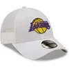 New Era 9Forty Trucker Cap LA Lakers Home Field white Produktbild-Vorschau 3