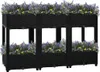 vidaXL Hochbeet 120x40x71 cm Polypropylen Produktbild-Vorschau 2