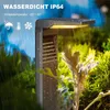 4 Stück LED Solarlampen für Außen Solarleuchten mit 2 Modi Produktbild-Vorschau 4
